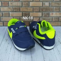 Sepatu Nike Anak Navy Ijo Stabilo Nk-18 - 24