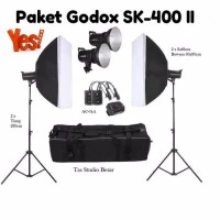 Paket Lampu Studio Godox SK-400 II