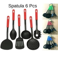 Alat Masak Spatula Set 6 Warna -