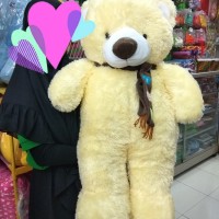 Boneka Teddy Bear Jumbo Cream
