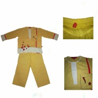 PRELOVED SETELAN BAJU KOKO ANAK PREVIEW BY ITANG YUNASZ KATUN MUSTARD