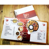  Jual  Buku menu alas kayu  unik Kab Sidoarjo  Y2K store 