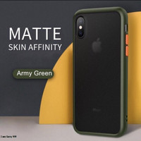 Jual Premium Quality Hybrid Matte Case Iphone !! X XS XR