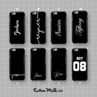 Jual CASE CUSTOM NAMA CASING IPHONE 5 6 7 8 PLUS X XR XS