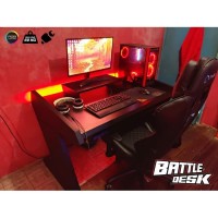 Jual Meja  Komputer  Gaming  PC  Desk RGB murah  128x80 