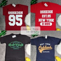 Jual Baju  anak laki laki kaos  oshkos remaja  size 12 16 