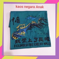 Jual kaos  negara anak  kaos  suvenir anak  singapore 