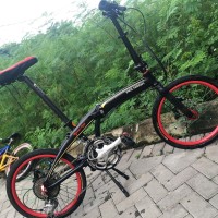 Jual SEPEDA  LIPAT  POLYGON  URBANO  3 0 FULL UPGRADE Kab 