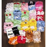 Jual Selimut topi carter karakter animal double fleece