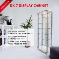 Jual Lemari 6 rak Kaca  Etalase  display pajangan Toko 