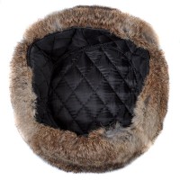 fur bomber hat