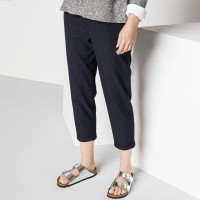 birkenstock arizona metallic silver