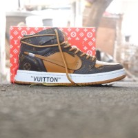 Jual NIKE AIR JORDAN 1 RETRO X LV LOUIS VUITTON PREMIUM SEPATU PRIA WANITA - Jakarta Barat ...