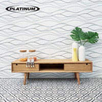 Jual Keramik  PLATINUM CERAMICS Brighton Black Decor 40x40  