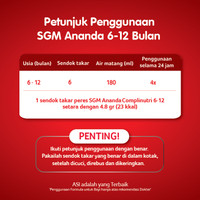 Jual SGM Ananda 2 Susu Formula Bayi 6-12 Bln 600g