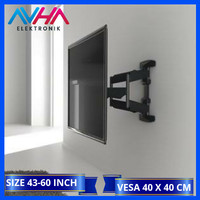 Jual BRACKET TV | SWIVEL | 4 ARAH | SIZE 43-60 INCH