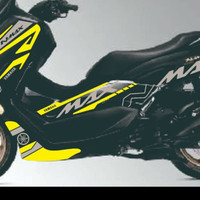 Jual STRIPING CUTTING STICKER YAMAHA NMAX NEW 2020 ABU-ABU ...