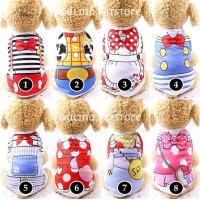 Jual Baju Anjing  Motif  Disney Kaos  Anjing  Disney Pet 