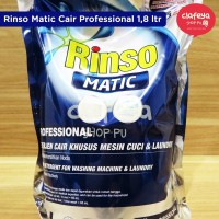 Jual Rinso Matic Professional Sabun Cuci Baju Cair Refill 1.8 liter