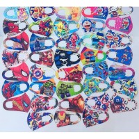 Jual MASKER  KAIN  BAHAN SCUBA ANAK MOTIF  KARAKTER KARTUN  