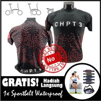 Jual Kaos Jersey Sepeda  Brompton  CHPT3 Dri Fit Lengan 