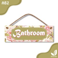 Jual Wall Decor Hiasan Gantungan Pintu Shabby Chic Bathroom Ab2 Kab Bogor Market Grass Tokopedia