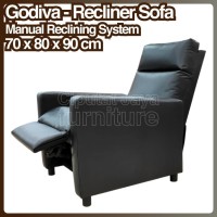 Jual Sofa Reclining  Godiva Kursi  Santai  Sofa Recliner  