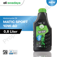 Promo Oli Motor MATIC SPORT 10W-40 (OLI SWADAYA PanaOIL