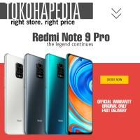 Jual XIAOMI REDMI NOTE 9 PRO RAM 8/128 GB GARANSI RESMI