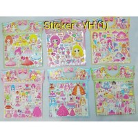 Jual Stiker  Karakter TQ Tempelan Stiker  Mainan Anak  