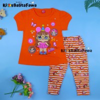 Jual Setelan LOL uk 5-6 Tahun / Baju Anak Karakter
