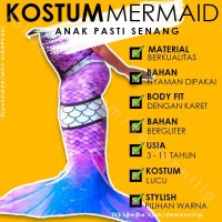 Jual HARGA  KOSTUM MERMAID TERMURAH  JUAL BAJU  PUTRI DUYUNG 