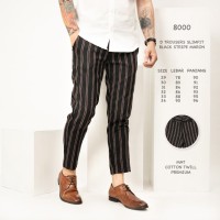 Jual Celana  Panjang Pria  Celana  Stripe Ankle  Pants 