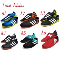 Jual sepatu  futsal  KULIT ASLI 1 set  lengkap Kota 