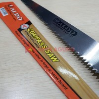 Jual Gergaji Kayu Lancip Kecil 12 inch 300 mm ALDO Jual Gergaji Kayu Lancip Kecil 12 inch 300 mm ALDO