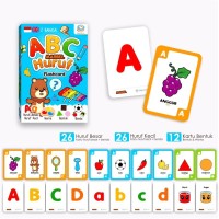 Jual Marbel Huruf Flashcard Kartu BAYI PINTAR  Belajar 