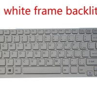 Laptop Keyboard for Sony VAIO VGN SR VGN-SR 148088322 81-31405002-07 United States US Black with Gray Frame