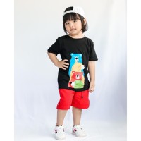 Jual Baju Setelan Stelan Kaos Anak Laki Laki Cowok 1 2 3 