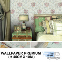 Jual Wallpaper  Dinding  Stiker Walpaper dinding  bambu  hijau 