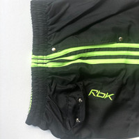 Jual Celana Training Reebok  Strip 3 Bahan Parasut Abu 