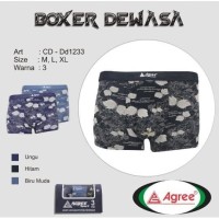 Jual AGREE Celana dalam cowo Boxer dewasa Pria segi empat Jual AGREE Celana dalam cowo Boxer dewasa Pria segi empat