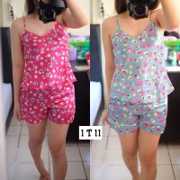 Jual Singlet Baju Tidur Wanita Kenzie Hot Pants Bahan Jual Singlet Baju Tidur Wanita Kenzie Hot Pants Bahan