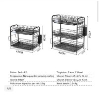 Jual Rak Piring Tempat Peralatan Makan Fungsional