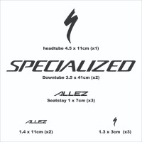 Jual Stiker Pack Sepeda Specialized Allez Bicycle Decal 