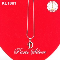 Jual Kalung  Liontin Huruf  Nama Inisial  Perak 925 Silver 