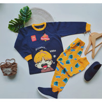 Jual FIO BABYKIDS VITTO  Piyama Anak  Cowo Cewe Super Cute 