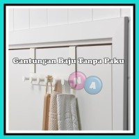 Jual NS Hanger Pintu Gantungan  Baju  serbaguna Tanpa  Paku  