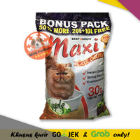 Maxi CatSand 30L | Pasir Kucing Wangi Karung 30 L Lavender, Apel, Rose