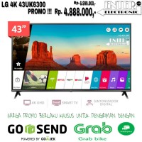 LG LED TV 43UK6300 - SMART TV LED 43 INCH UHD 4K HDR LG 43UK6300PTE