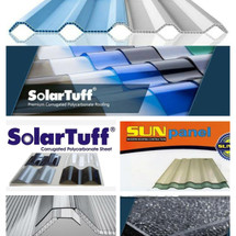 Jual Atap Solarflat polycarbonate tebal 6mm. - Kota